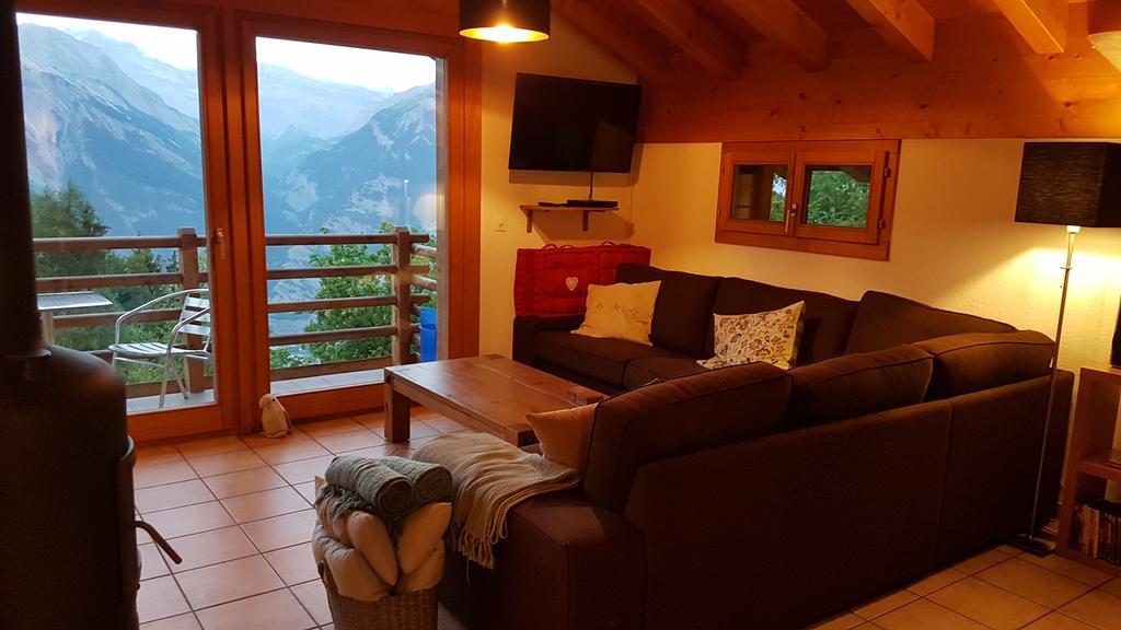 Chalet Chaperon Rouge Nendaz Exterior photo